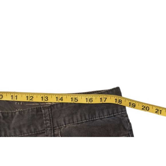 Eddie Bauer Curvy Bootcut Corduroy Pants Womens Trouser 12 grey s - Picture 4 of 11